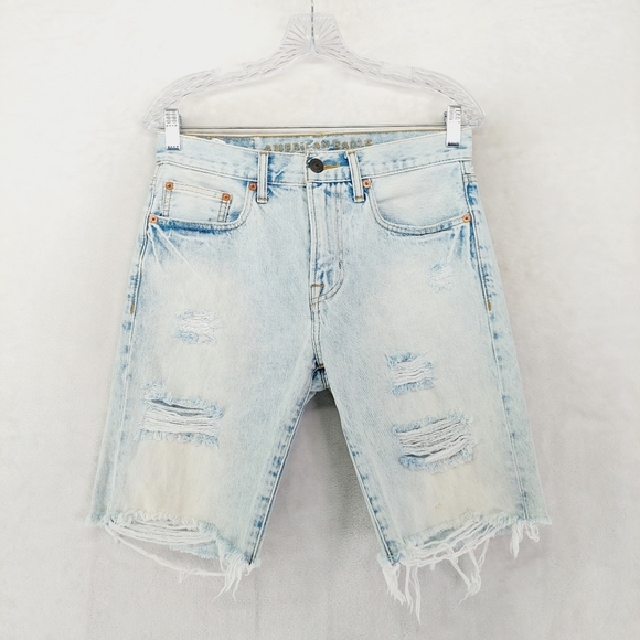 American Eagle Outfitters Other - American Eagle Cotton Distressed Light Wash Jean Shorts  P4847